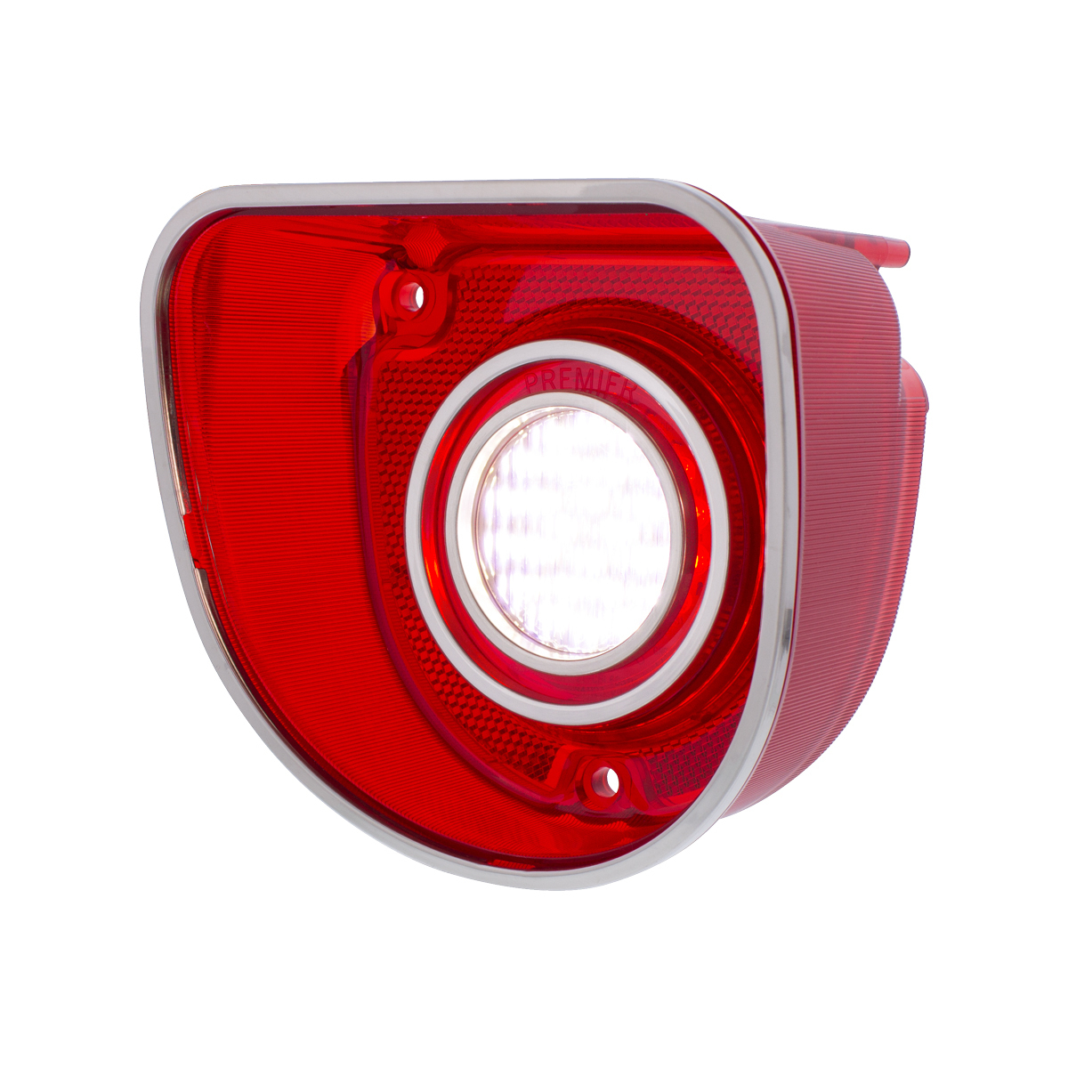 26 LED Backup Light With Stainless Steel Trim Rings For 1968 Chevrolet Caprice/Impala