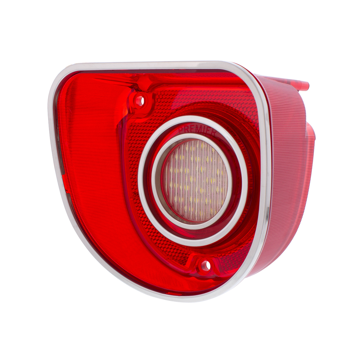 26 LED Backup Light With Stainless Steel Trim Rings For 1968 Chevrolet Caprice/Impala