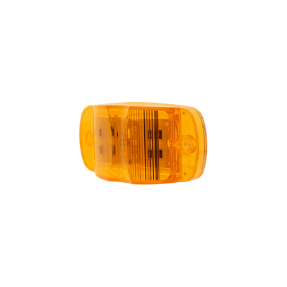 8 LED Rectangular Clearance/Marker Light- Amber LED/Amber Lens (Bulk)