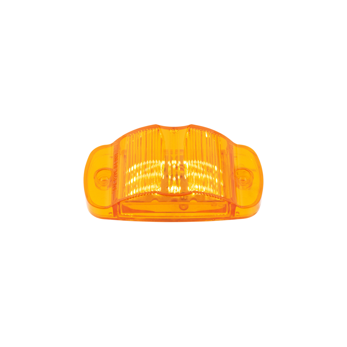 8 LED Rectangular Clearance/Marker Light- Amber LED/Amber Lens (Bulk)