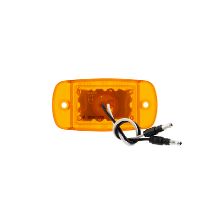 8 LED Rectangular Clearance/Marker Light- Amber LED/Amber Lens (Bulk)