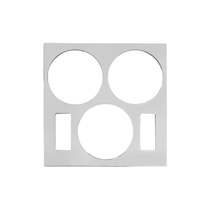 Stainless Steel Volvo A/C Control Trim