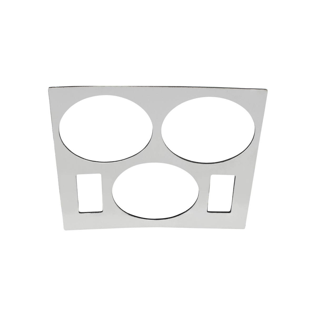 Stainless Steel Volvo A/C Control Trim