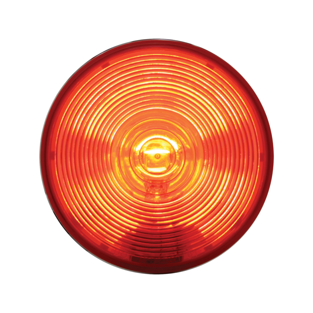 4" Round Light (Stop, Turn & Tail) - Red Lens