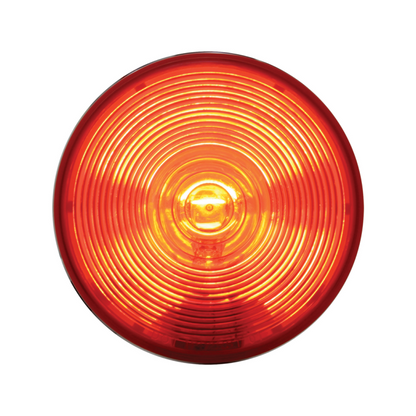 4" Round Light (Stop, Turn & Tail) - Red Lens