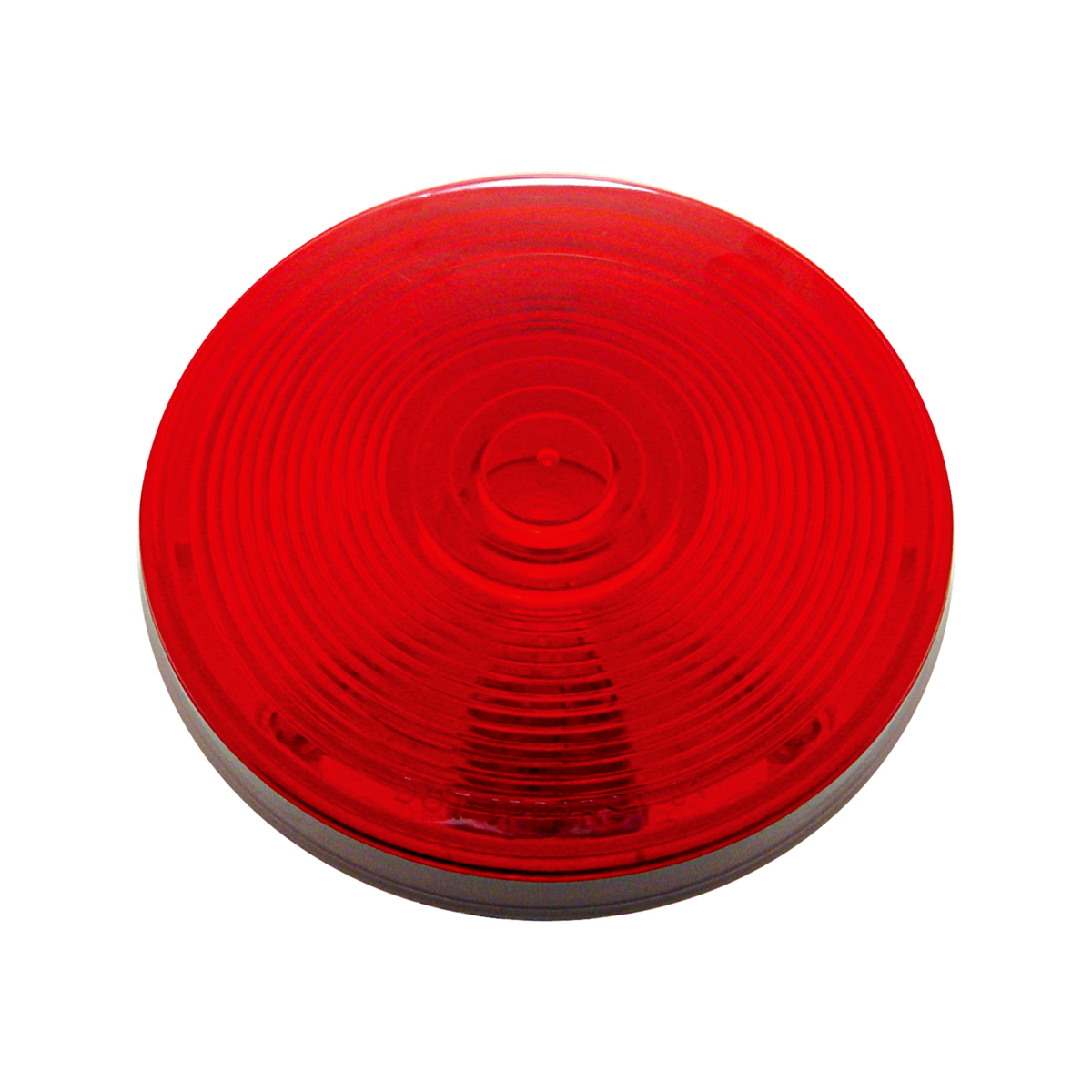 4" Round Light (Stop, Turn & Tail) - Red Lens