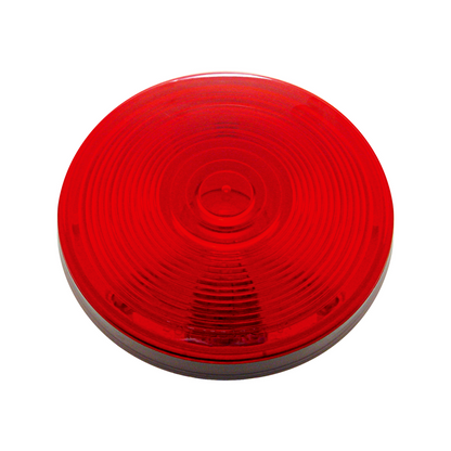 4" Round Light (Stop, Turn & Tail) - Red Lens