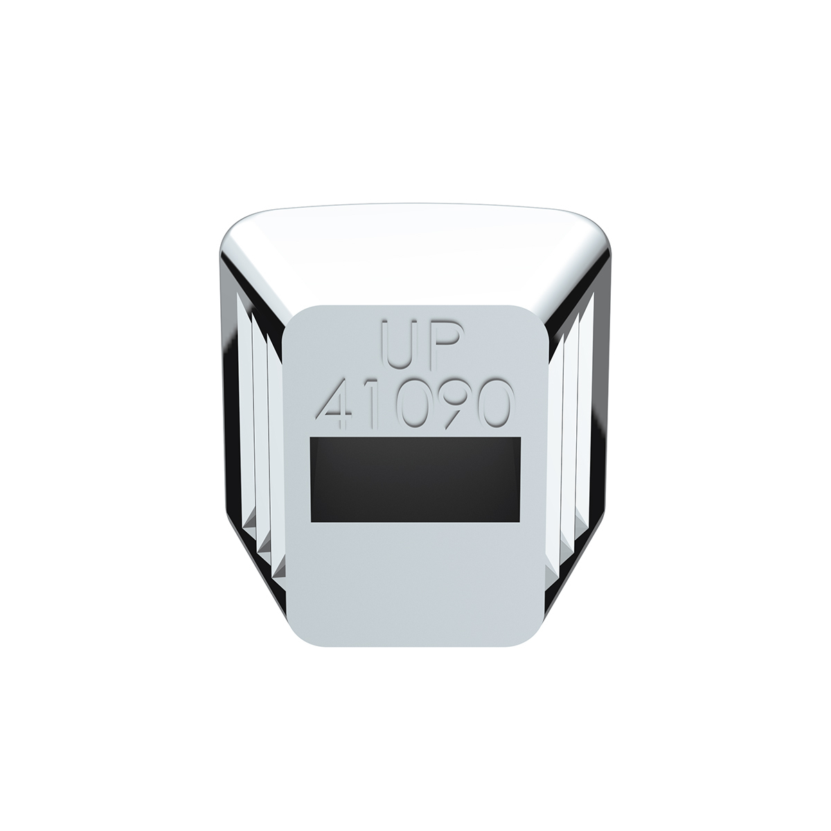 Chrome Plastic A/C & Heater Slider Control Knob For Kenworth/Freightliner - Plain (Card Of 3)