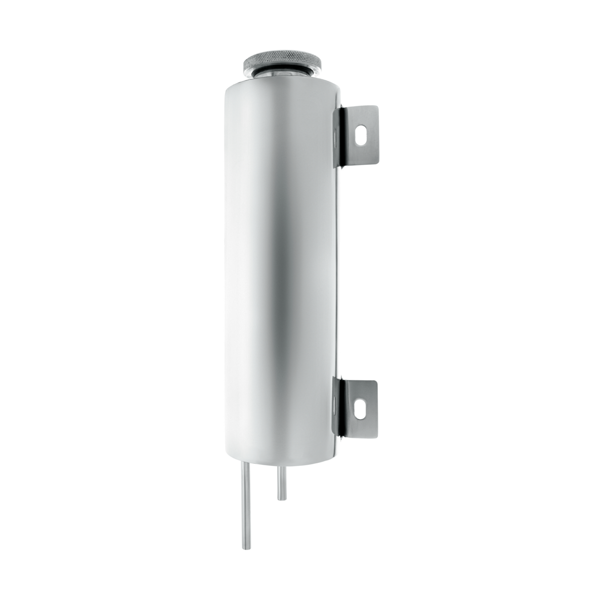 3"x10" Universal Polished Stainless Steel Radiator Overflow Tank