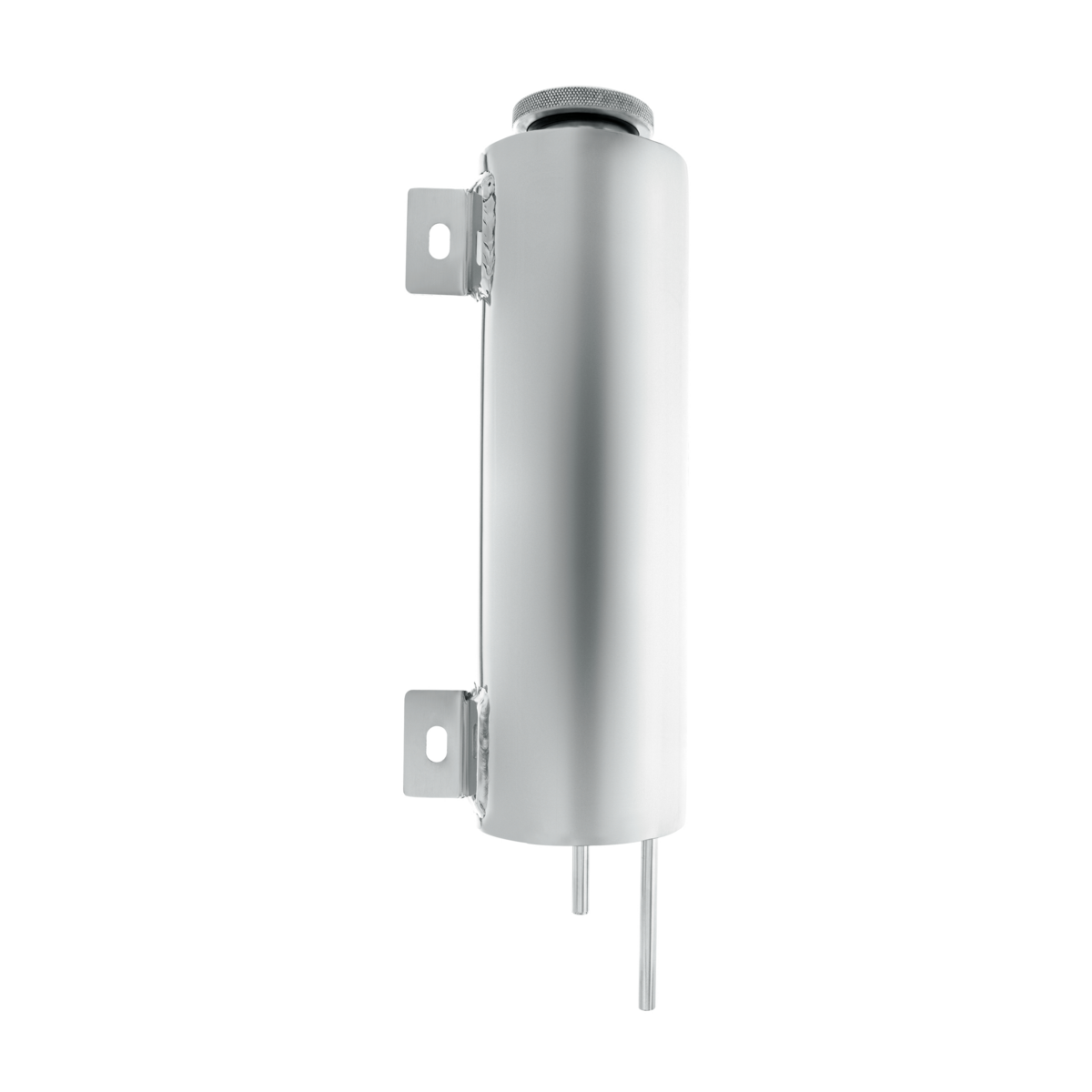 3"x10" Universal Polished Stainless Steel Radiator Overflow Tank