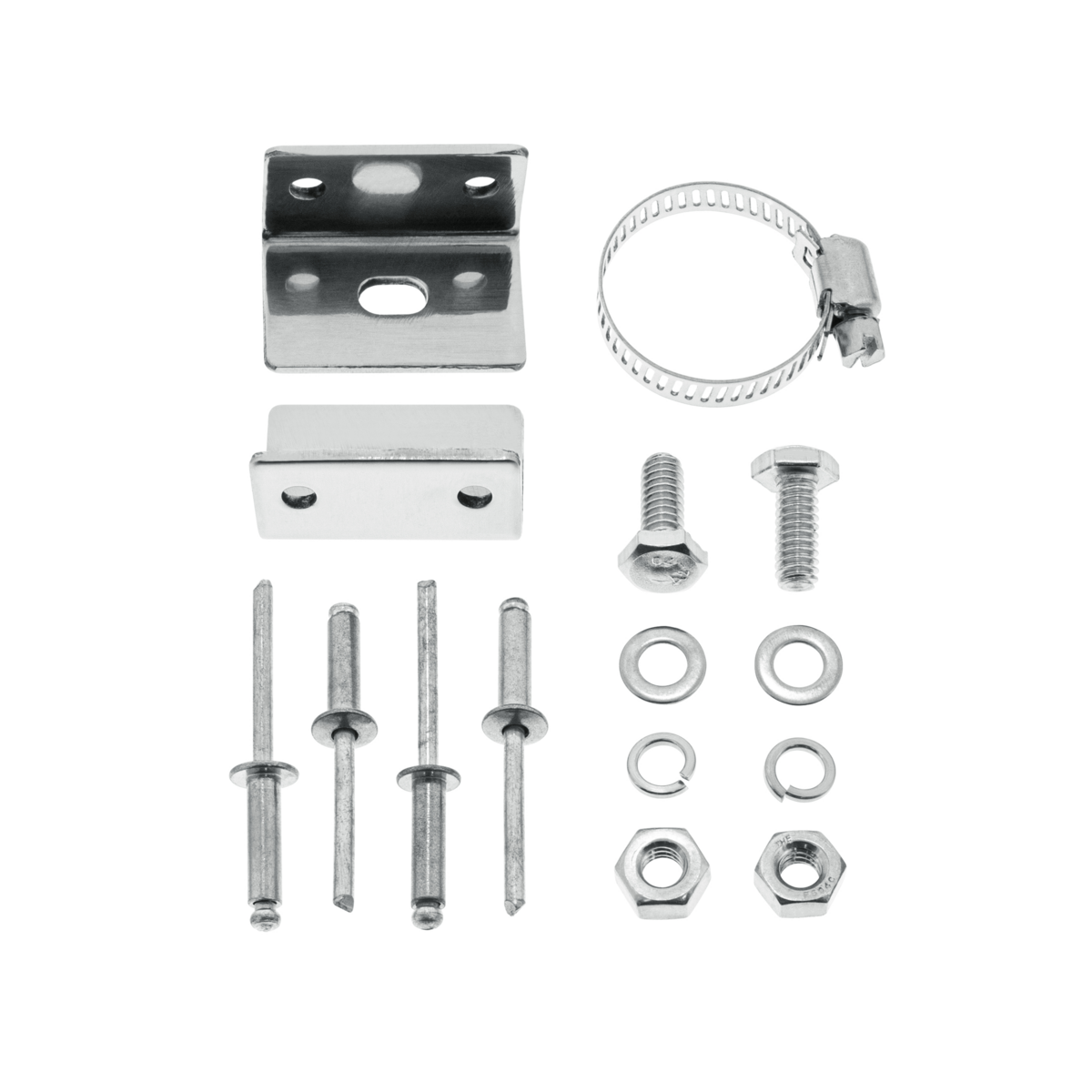 3"x10" Universal Polished Stainless Steel Radiator Overflow Tank