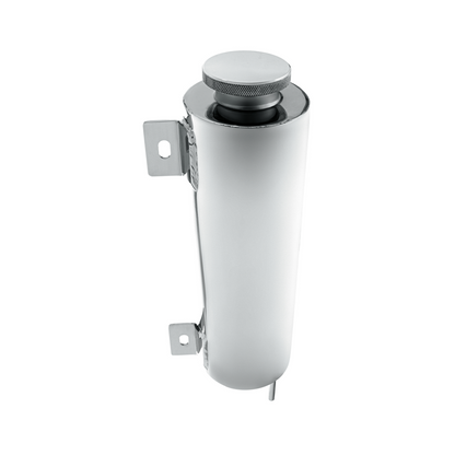 3"x10" Universal Polished Stainless Steel Radiator Overflow Tank