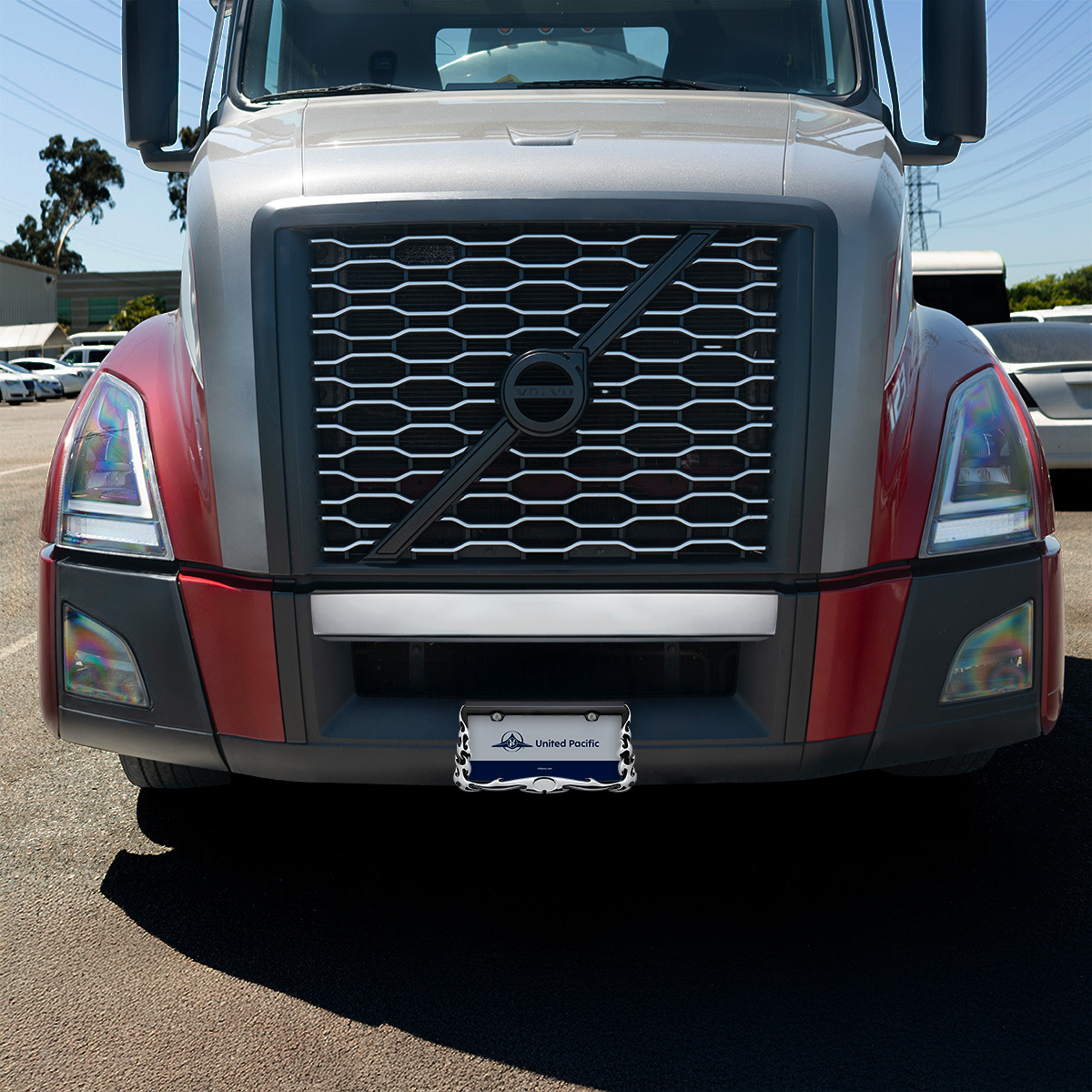 ABS Center Bumper Trim For 2018-2024 Volvo VNL