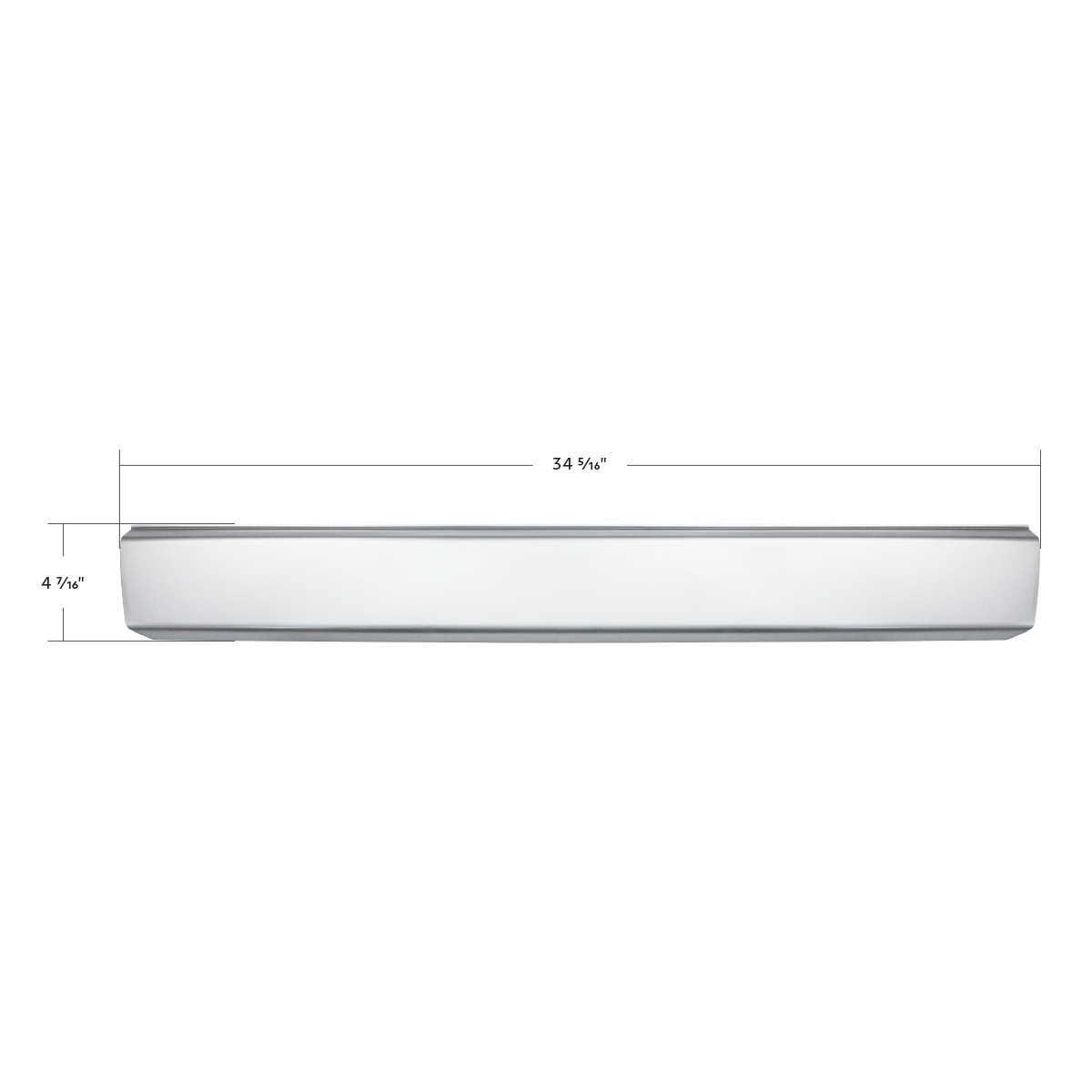 ABS Center Bumper Trim For 2018-2024 Volvo VNL