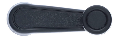 Window Crank Handle (2pcs) Plastic, Metal Texture Black for 1984-2026 Toyota Land Cruiser; 1990-1992 Daihatsu Rocky