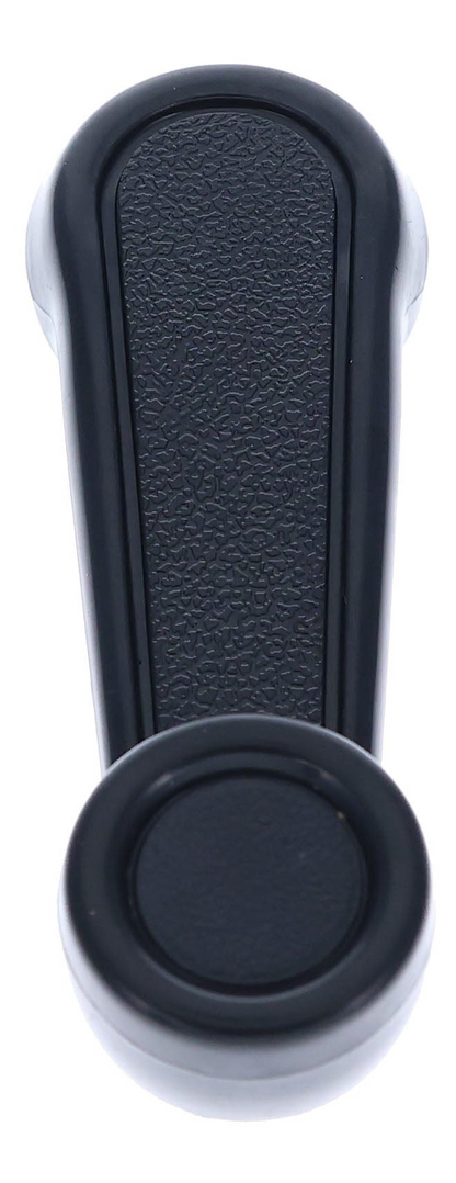 Window Crank Handle (2pcs) Plastic, Metal Texture Black for 1984-2026 Toyota Land Cruiser; 1990-1992 Daihatsu Rocky