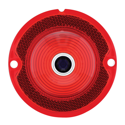Tail Light Lens With Blue Dot For 1958 Chevy Passenger Car