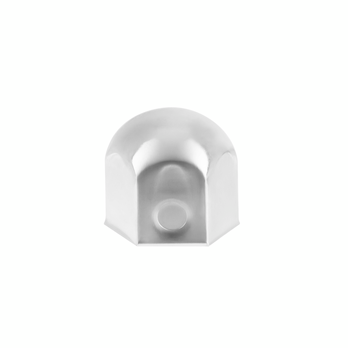 1-1/2" X 1-1/2" Chrome Steel Standard Nut Cover