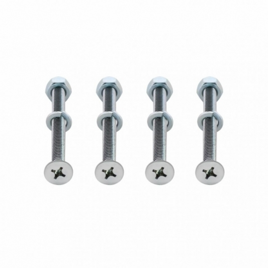 Chrome Floor Stand Mounting Hardware Only (4-Pack)