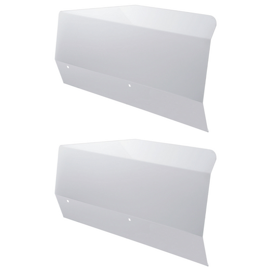 Stainless Steel Front Fender Guards For 1988-2007 Peterbilt 379/378