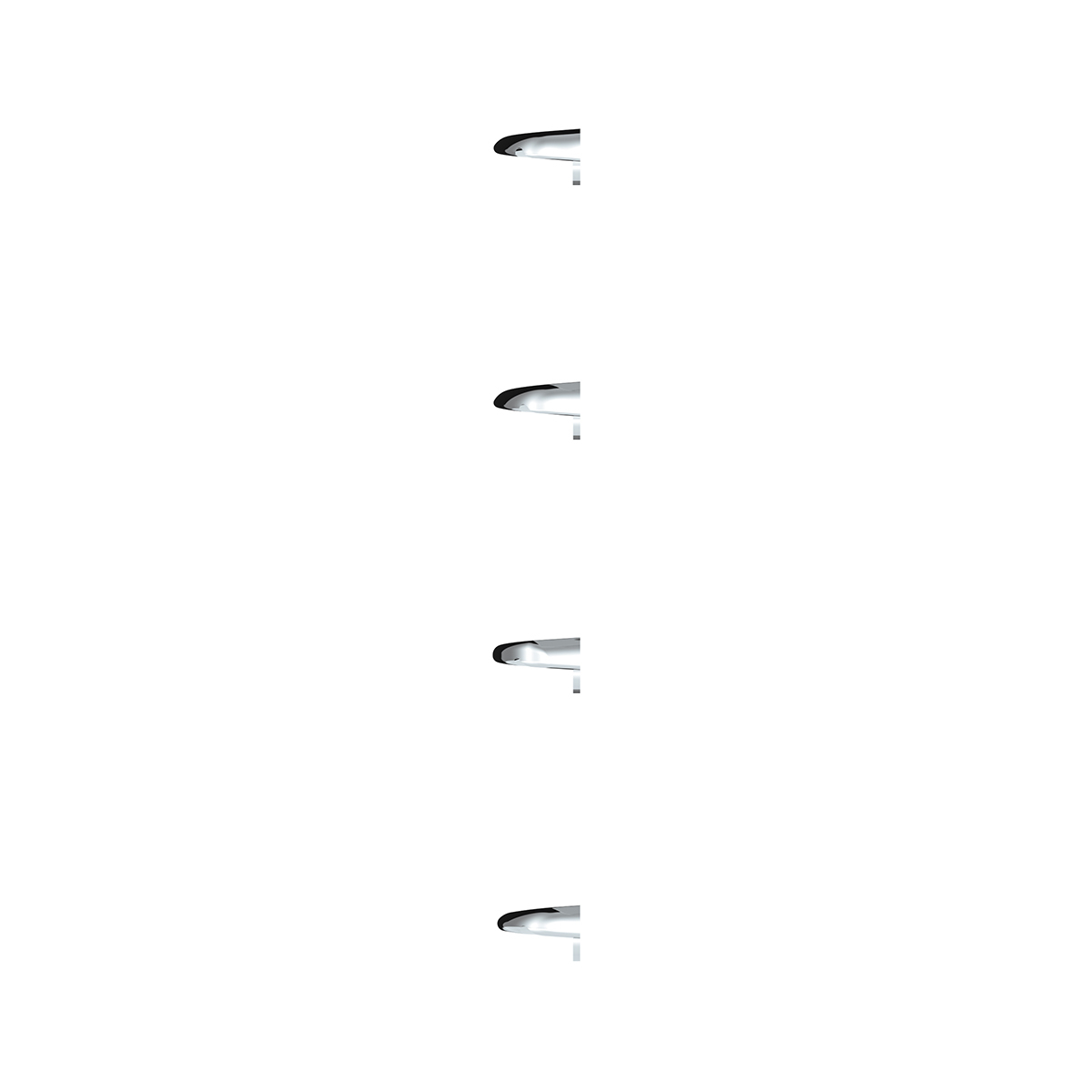 Kenworth Dash Panel Visor (Card of 4)