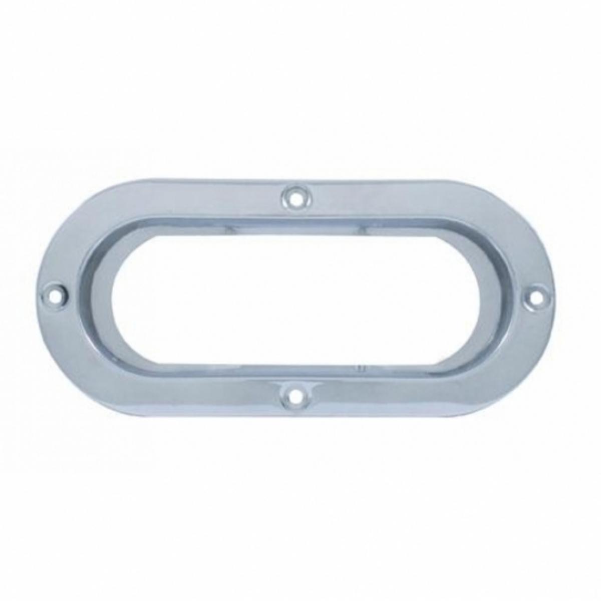 Stainless 6" Oval Mounting Flange (Bulk)