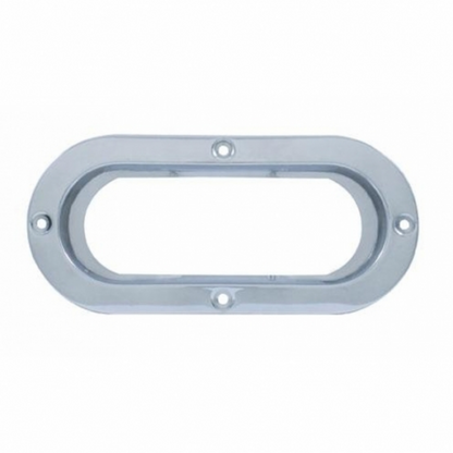 Stainless 6" Oval Mounting Flange (Bulk)