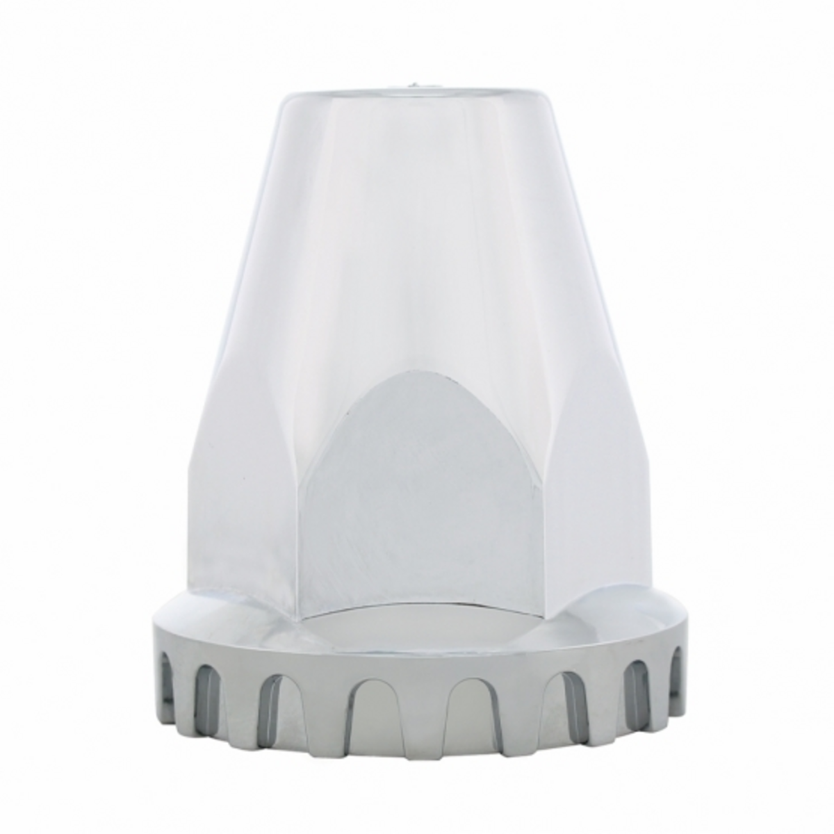 33mm X 2 3/4" Australian Volvo Nut Cover With Flange - Push-On (Bulk)
