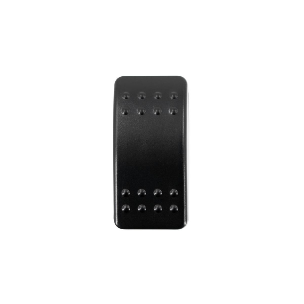 Black DPDT On/On Rocker Switch (Carling Style) 1 Pc