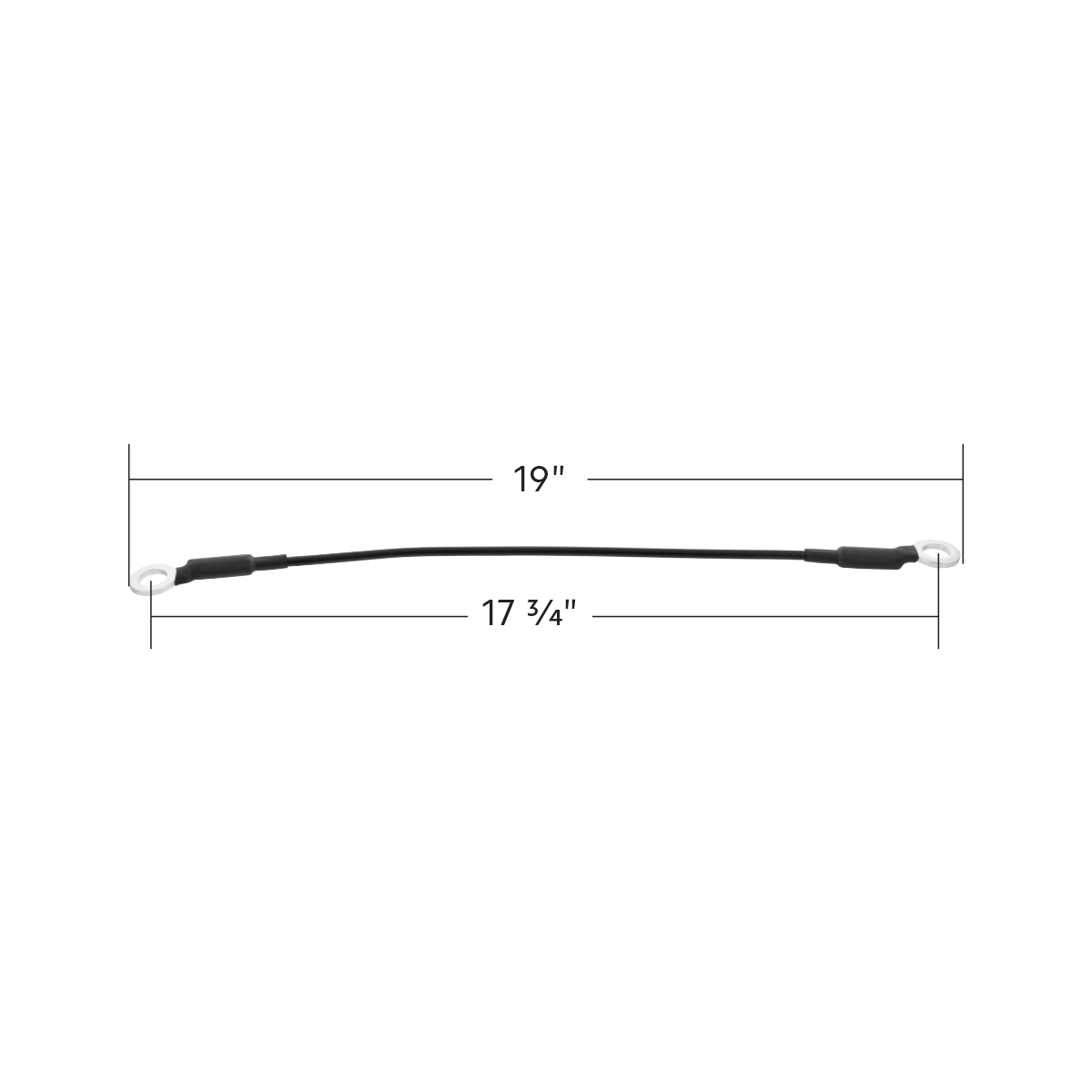 17-3/4" Tailgate Cable For 1980-96 Ford Bronco