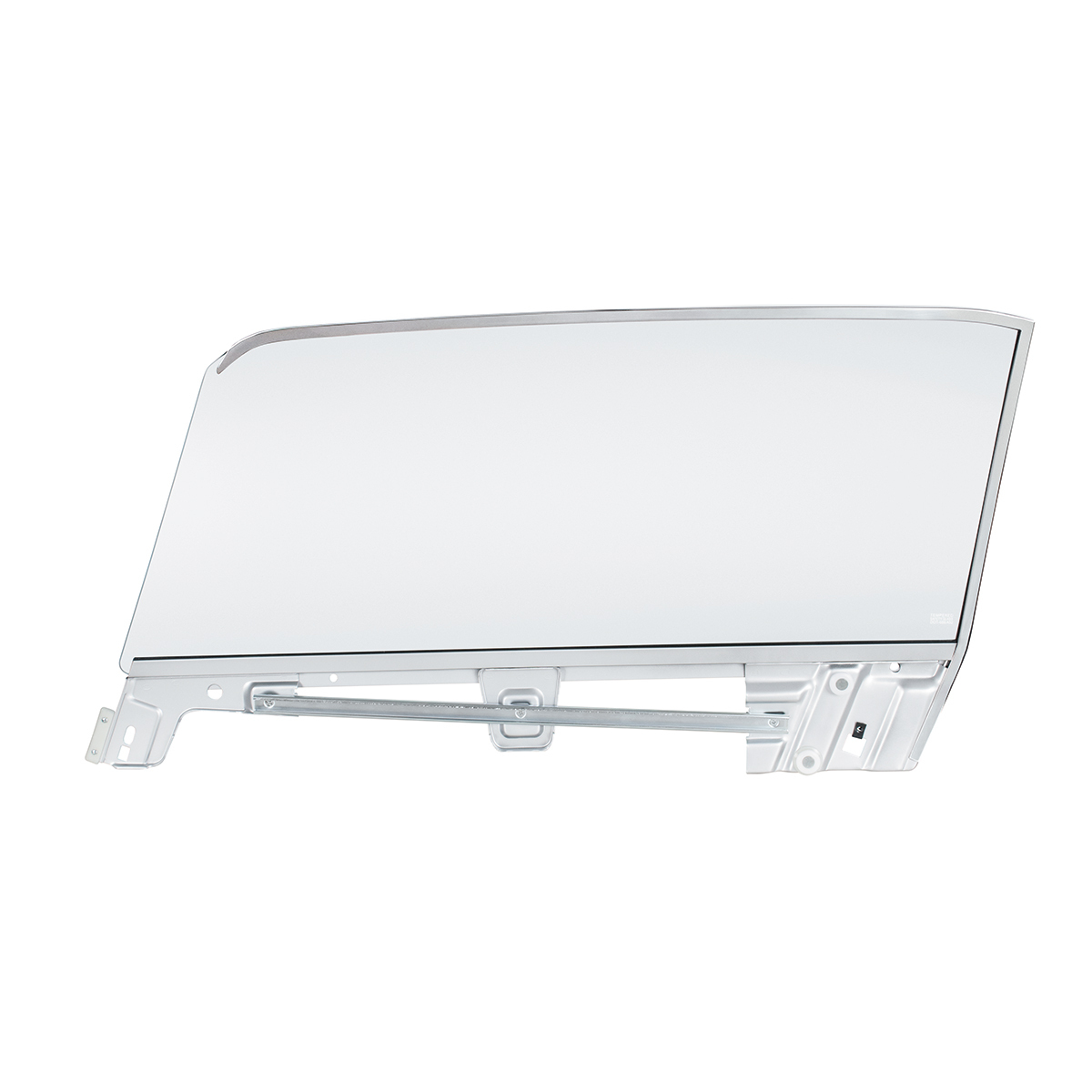 Complete Clear Door Glass Assembly For 1967-68 Ford Mustang Convertible - R/H
