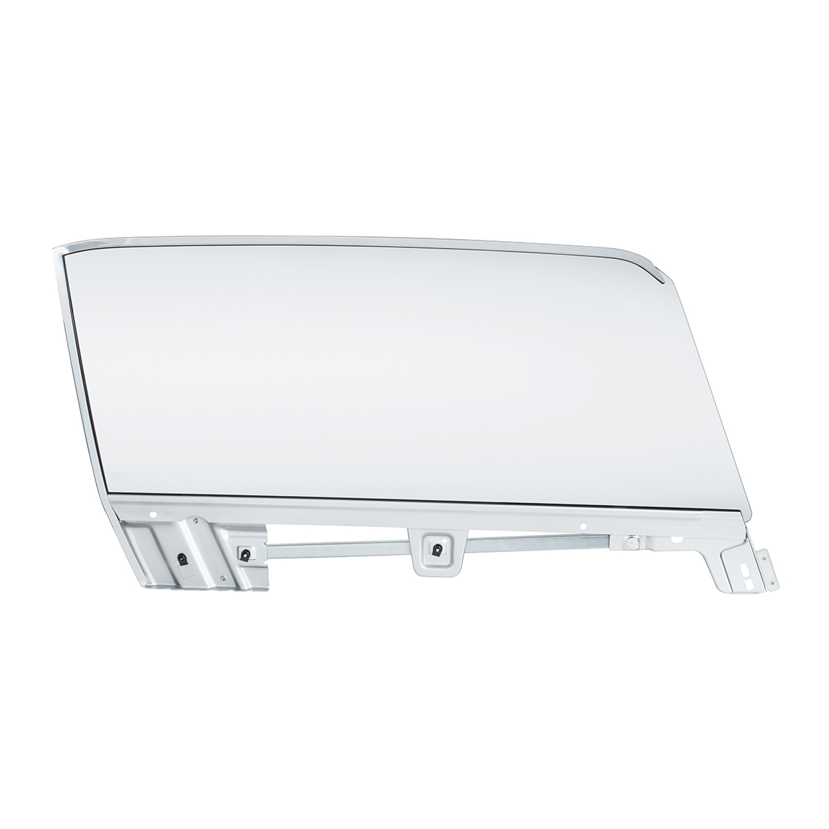 Complete Clear Door Glass Assembly For 1967-68 Ford Mustang Convertible - R/H