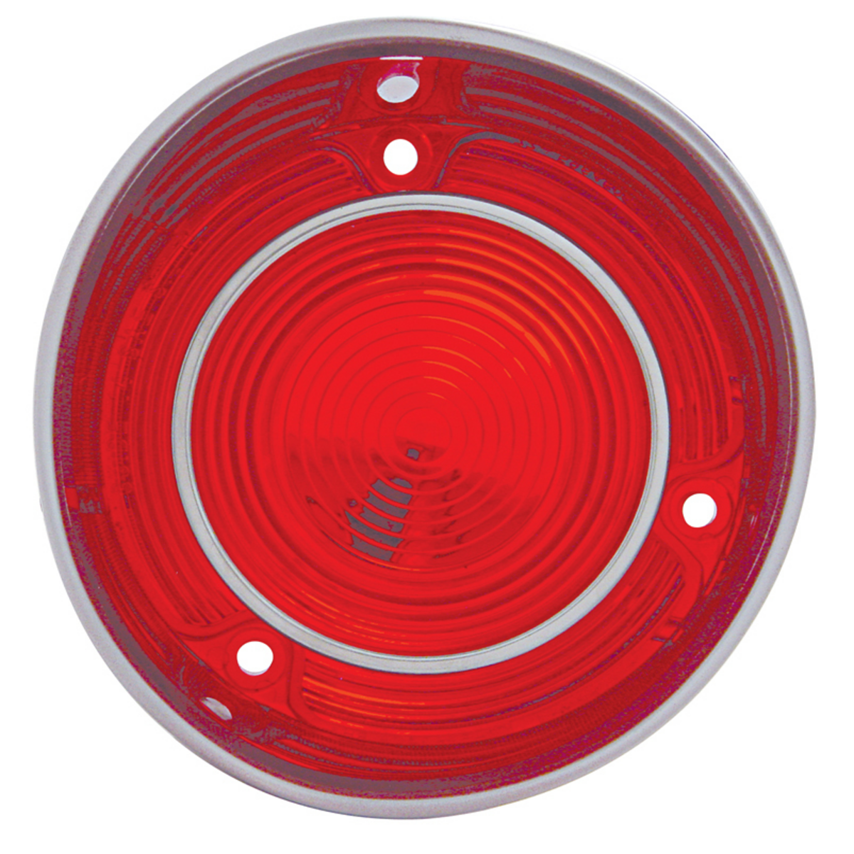 Tail Light Lens With Stainless Steel Trim For 1971 Chevy Malibu/Chevelle "SS" - L/H and R/H (2pcs)