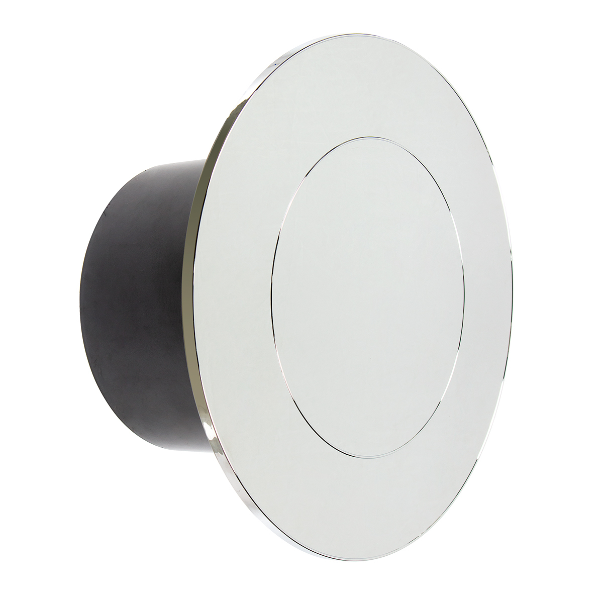 Flat Aero Rear Axle Cover Kit - Chrome