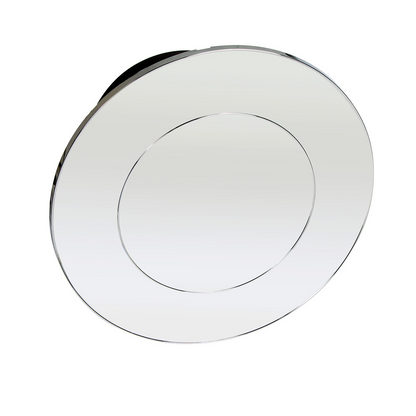 Flat Aero Rear Axle Cover Kit - Chrome