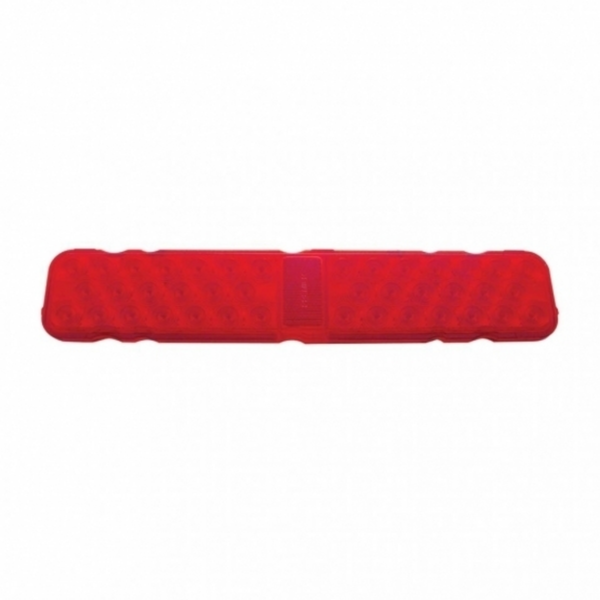 40 LED Rectangular Light (Stop, Turn & Tail) - Red LED/Red Lens
