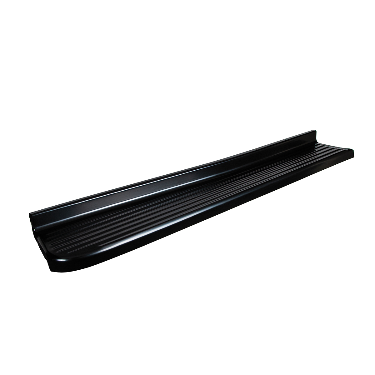 Black Painted Running Board for 1947-54 Chevy & GMC Shortbed Truck - L/H