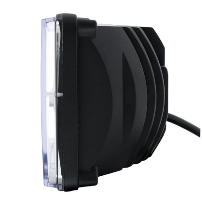ULTRALIT - 4" X 6" Rectangular LED Headlight With White LED Position Light - Low Beam