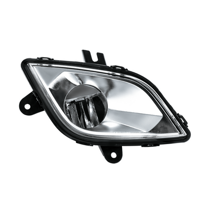 High Power LED Silver Fog Light For 2018-2024 Freightliner Cascadia-Driver and Passenger (2pcs)