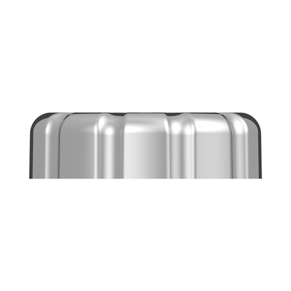 Chrome Plastic Fuel Cap Cover For Volvo - Non-Locking