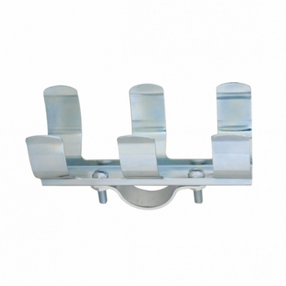 Chrome Plated Flashlight Holder