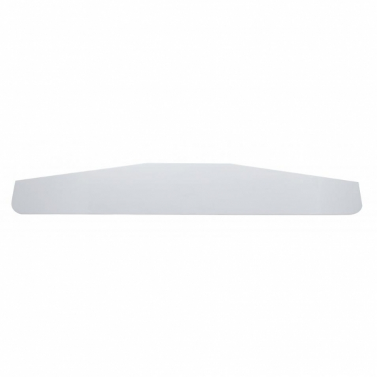 4" X 24" 304 Stainless Standard Bottom Mud Flap Plate - Welded Stud