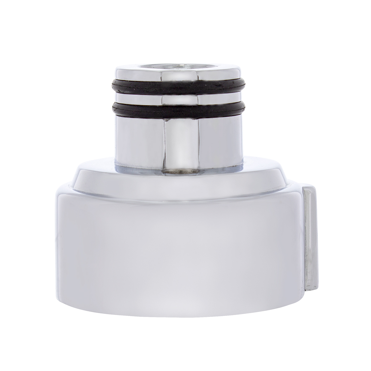 Gearshift Adapter W/LED Mount For Eaton-Fuller 9/10 Speed - Chrome/Vertical (Bulk)
