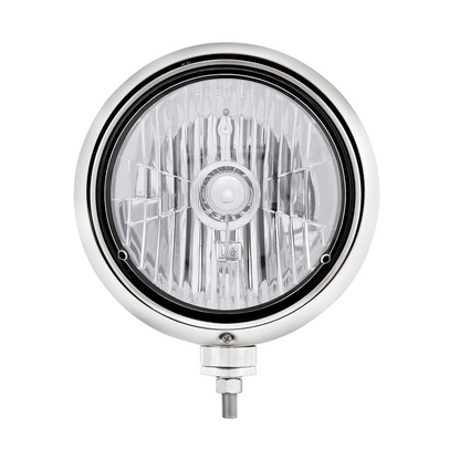 Black Guide 682-C Style Headlight Crystal H4 Bulb