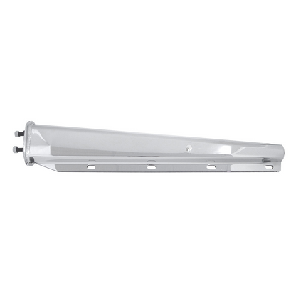 30" 304 Stainless Heavy Duty Mud Flap Hangers - 2" Bolt Pattern (Pair)