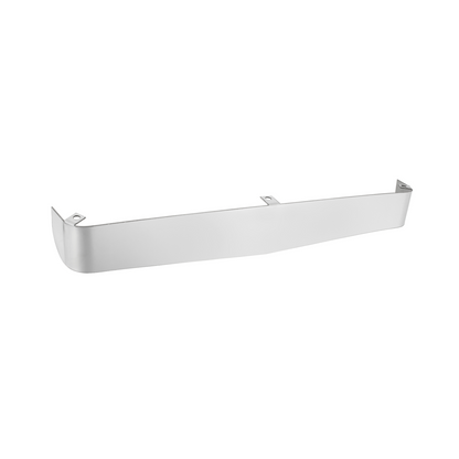 14-3/4" Wide Stainless Steel Visor For Dual 4" X 6" Headlight, Smooth Style