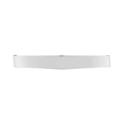 14-3/4" Wide Stainless Steel Visor For Dual 4" X 6" Headlight, Smooth Style