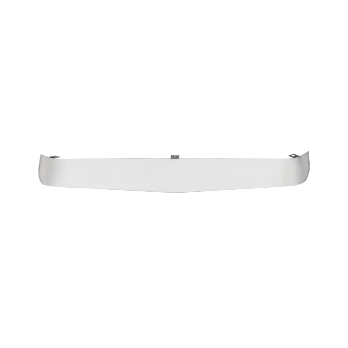 14-3/4" Wide Stainless Steel Visor For Dual 4" X 6" Headlight, Smooth Style