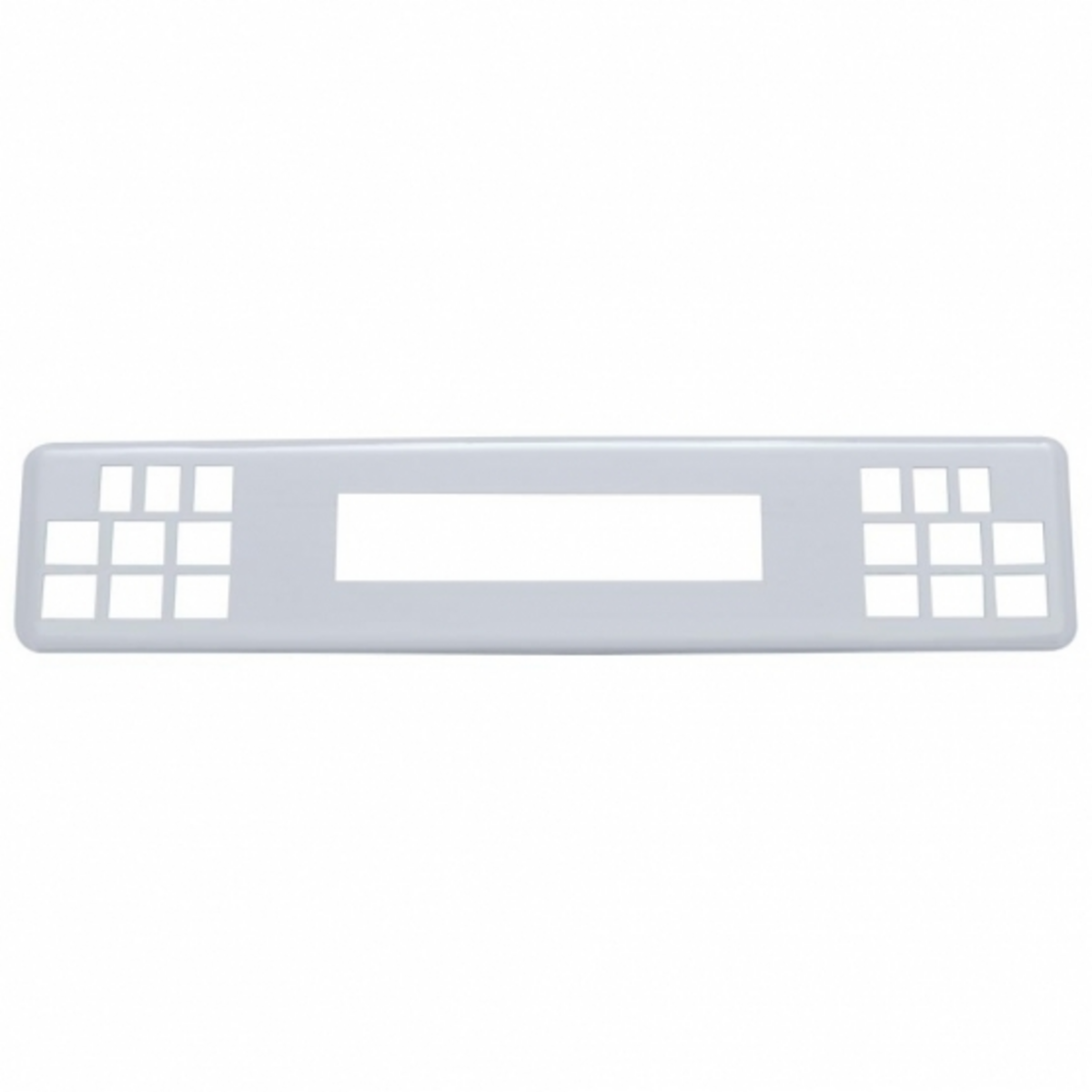 Chrome Plastic Center Dash Warning Light Panel Cover For Freightliner