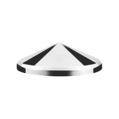 Chrome Pointed Rear Axle Hubcap Only for 10261 & 10278